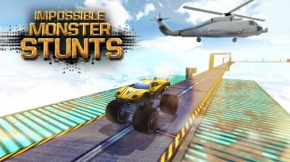 Impossible Monster Stunts: Car Driving Games screenshot 0
