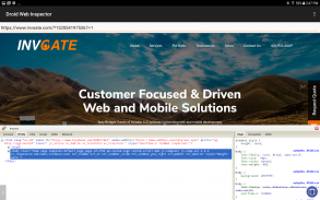 Droid Web Inspector screenshot 4