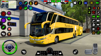 Minibus Driving Coach Bus Game screenshot 1