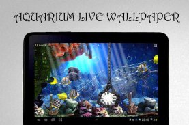 Aquarium Clock Live Wallpaper screenshot 3