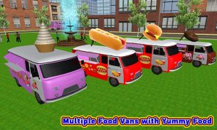 Fast Food Truck Driving 2020: Ice Cream Factory screenshot 3