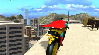 Super Hero Bike Mega Ramp screenshot 9