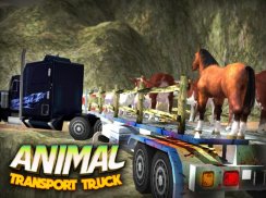 4X4 الحيوان النقل شاحنة 3D screenshot 7