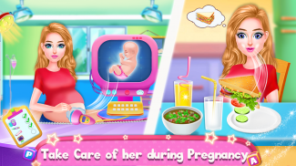 Pregnant Mommy Care Baby Games screenshot 11