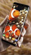 3D Clownfish Live Wallpaper screenshot 0