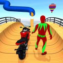 Superhero Bike Stunt GT Racing