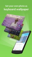 GO Keyboard Lite - Emoji keyboard, Free Theme, GIF screenshot 1