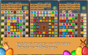 Bunny Drops - Match three screenshot 3