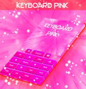 Клавиатура Цвет ярко-розовый screenshot 4