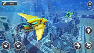 Underwater Racing Motorbike Flying Stunts screenshot 3