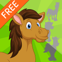 Horse Puzzles for Kids Free Icon