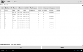 Project Schedule - Office screenshot 0