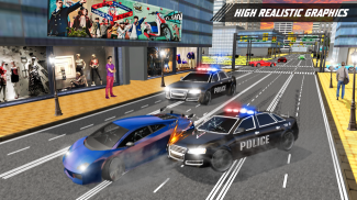 NY Police Car Chase: Crime City automóviles screenshot 5