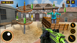 3D Bottle Target Shooting Games: New FPS Gun Games screenshot 0