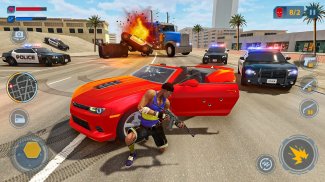 City Crime Gangster: Car games screenshot 0