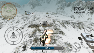 مروحية معركة 3D screenshot 6