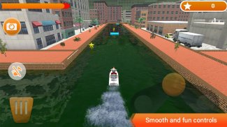 Speed Boat Riding Venice City screenshot 4