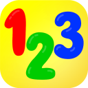 Permainan belajar nombor kanak - Game matematik Icon