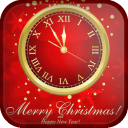 Christmas Clock Wallpaper