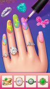 Glam Nail Art Salon Games screenshot 3