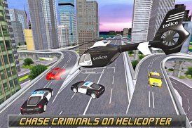 Aşırı polis helikopteri sim screenshot 8