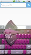 GO Keyboard Ladies theme screenshot 6