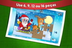 Quebra-cabeças Natal - Jogo para crianças 🎅 screenshot 1