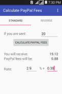 Calculator For PayPal Fees screenshot 4