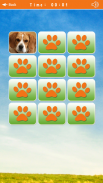 Cute Dogs Memory Match Game - Card Pairs screenshot 0