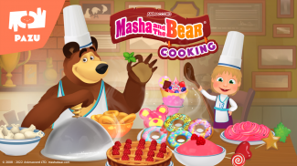 Masha and the Bear's クッキングゲーム screenshot 9