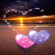 Romantic Hearts Live Wallpaper Icon