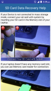 SD Card Data Recovery Help screenshot 2