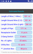 Electrical Plan Estimate - FULL screenshot 1