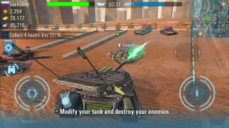 Future Tanks: Free Multiplayer Tank Shooting Games screenshot 4