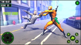 Flying Spider Hero: Superhero shooting games 2020 screenshot 0