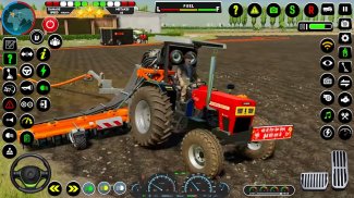 Modern Farming Tractor Game 3d screenshot 11