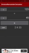 Division Remainder Calculator screenshot 4