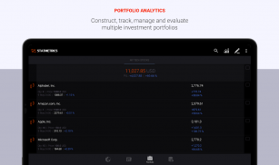 Pasaran Saham, Berita, Carta & Analisis Portfolio screenshot 0