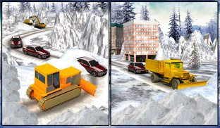 Winter Snow Rescue Escavatore screenshot 13