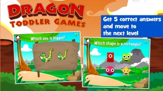 Toddler Juegos Dragón screenshot 2