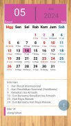 Kalender Jawa screenshot 2