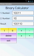 Calculadora Binária screenshot 1