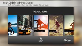 PowerDirector -แอพตัดต่อวีดีโอ screenshot 0