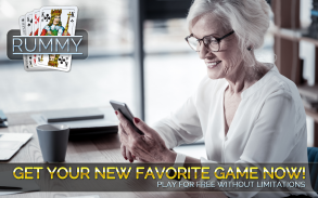 Multijogador Rummy - jogo de cartas grátis screenshot 1