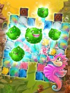 Mermaid - puzzle match-3 harta screenshot 7