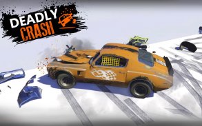 Car Crash Beam Drive Sim: escadas da morte saltam screenshot 2