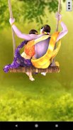 3D Radha Krishna Jhulan Live Wallpaper screenshot 2