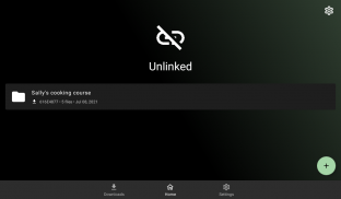 Unlinked - Download manager screenshot 1