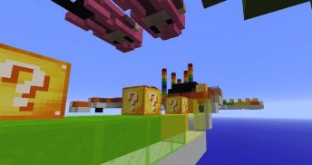 Original Lucky Block Race Minecraft Map APK for Android Download