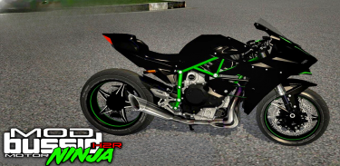 Mod Bussid Motor Ninja H2R screenshot 7